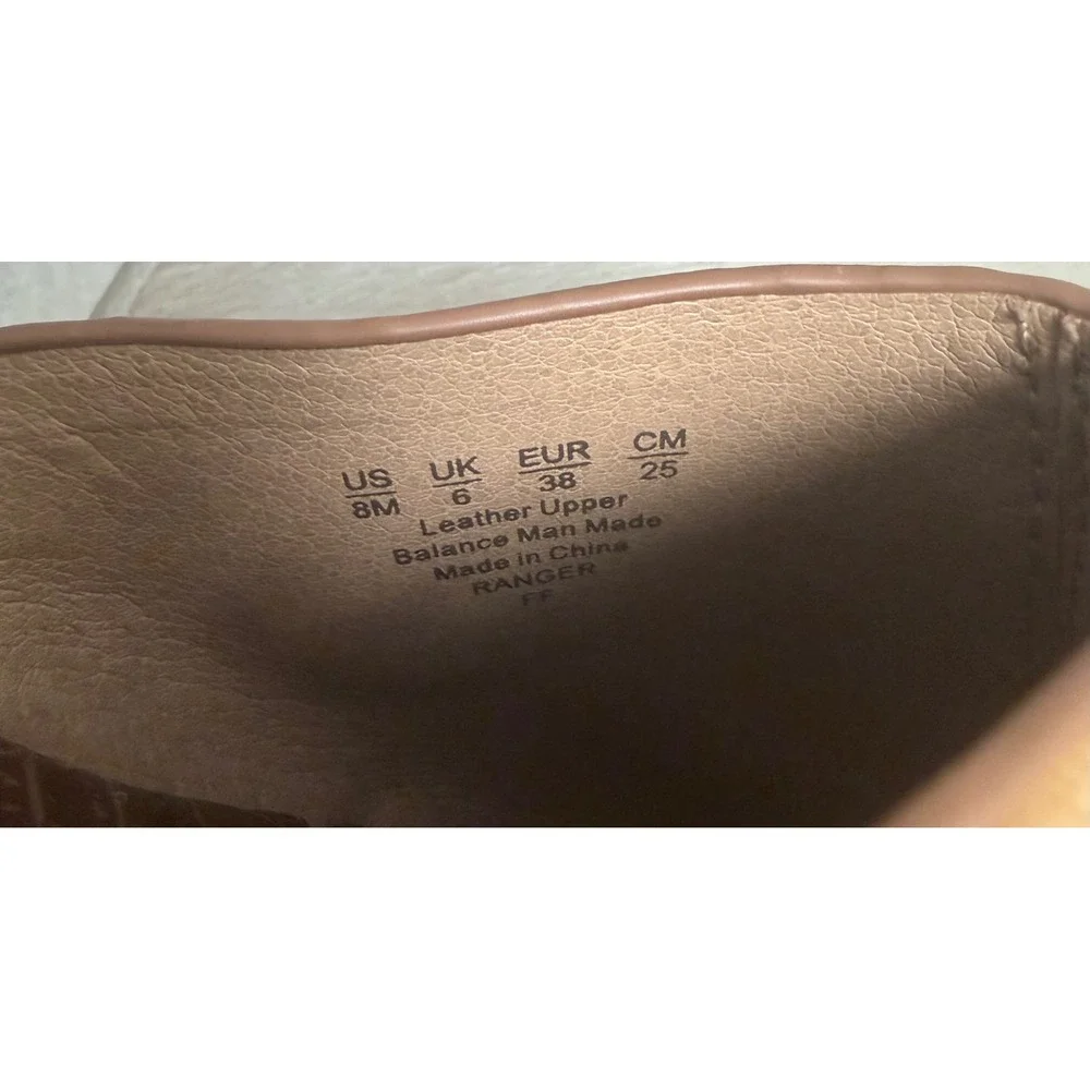 Sam Edelman 8  Womens Boho Ranger Brown Suede Cork Wedge Platform Slide Sandals